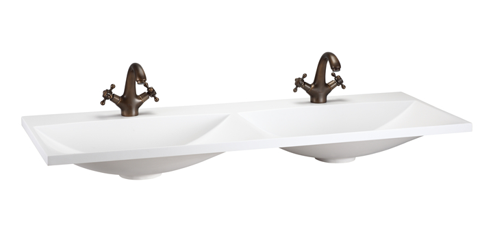 Double Bowls Vanity Sink